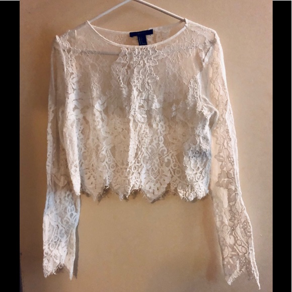 Forever 21 Tops - Forever 21 Lace Crop